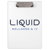 Liquid Wellness + IV クリップボード - オリジナル (正面)