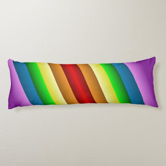 Liquidartzの両刃の虹の抱き枕 ボディピロー (裏面)