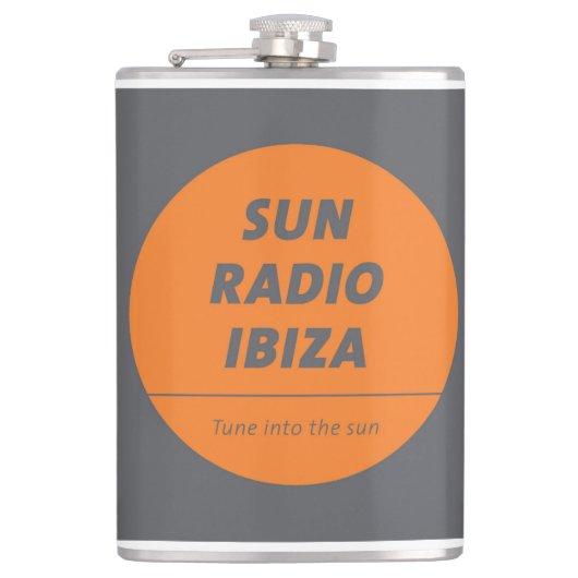 Liquor Bottle by Sun Radio Ibiza  フラスク (正面)
