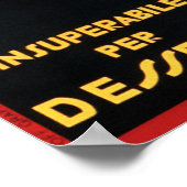 LIQUOREオーラパドバイタリアヴィンテージリキュールアペリティフ ポスター (角)