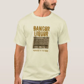 LiquorStore, BANGOR, LIQUOR, PARKI... カスタマイズ - Tシャツ (正面)