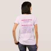 LisaのTBAMFWチームシャツ(バージョン1) Tシャツ (裏面フル)