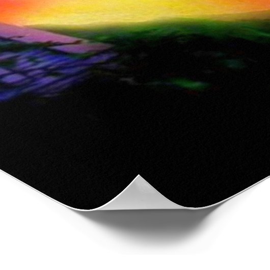 Lisa Irisによる呼び出し ポスター (角)