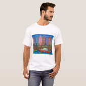 Lisa LorenzによるアムステルダムTシャツのカラー Tシャツ (正面フル)