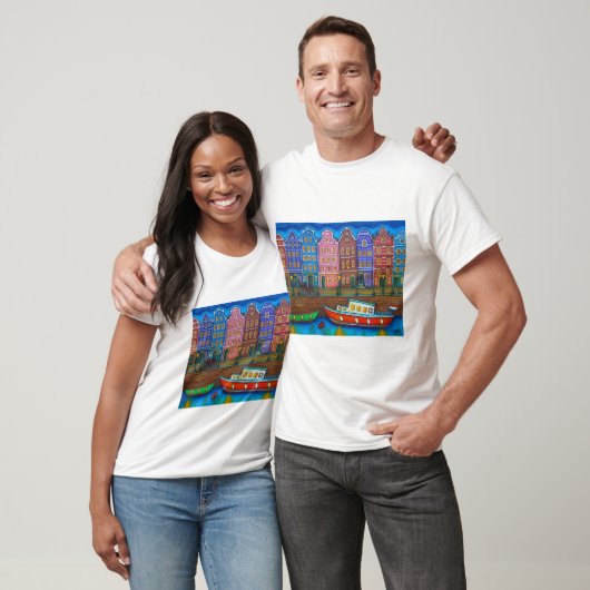 Lisa LorenzによるアムステルダムTシャツのカラー Tシャツ (ユニセックス)