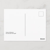 Lisa Lorenzによるサントリーニのポストカードの色 ポストカード (裏面)