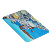 Lisa Lorenzによるサントリーニ磁石の色 マグネット (右側)