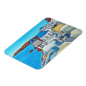 Lisa Lorenzによるサントリーニ磁石の色 マグネット (左側)