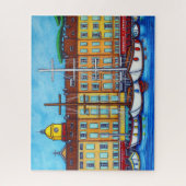 Lisa Lorenzによるサントロペの色 ジグソーパズル (縦)