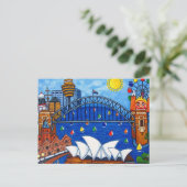 Lisa Lorenzによるセンセーショナルなシドニーポストカード ポストカード (スタンド正面)