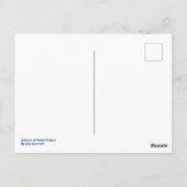 Lisa Lorenzによるセントトロペのポストカードの色 ポストカード (裏面)