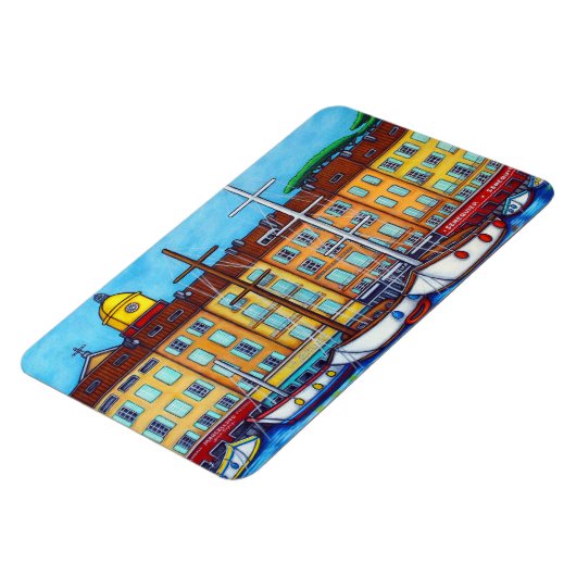 Lisa Lorenzによるセントトロペス磁石の色 マグネット (左側)