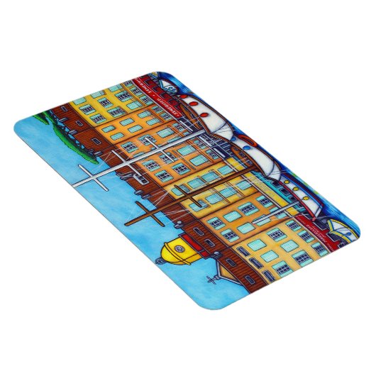 Lisa Lorenzによるセントトロペス磁石の色 マグネット (右側)