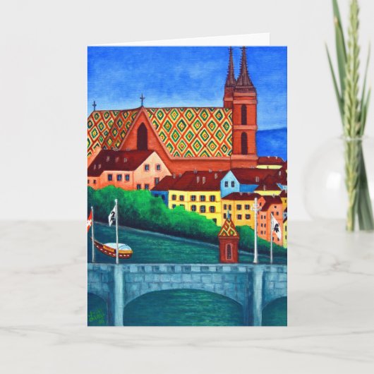 Lisa Lorenzによるバーゼルグリーティングカードの記憶 カード (正面)