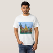 Lisa LorenzによるプラハTシャツのカラー Tシャツ (正面フル)
