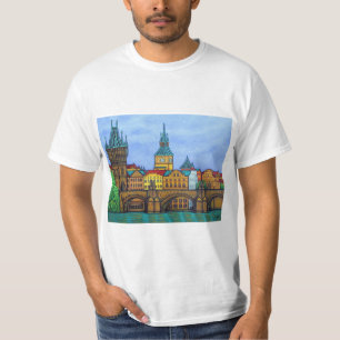 Lisa LorenzによるプラハTシャツのカラー Tシャツ