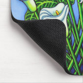 Lisa LorenzによるCalla Lily Dreaming Mouse pad マウスパッド (コーナー)