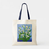 Lisa LorenzによるCalla Lily Dreaming Tote Bag トートバッグ (裏面)