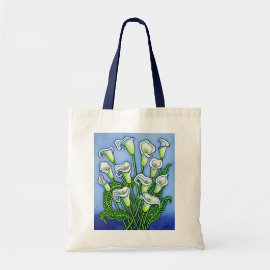 Lisa LorenzによるCalla Lily Dreaming Tote Bag トートバッグ (正面)