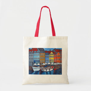 Lisa LorenzによるNyhavnの色 トートバッグ