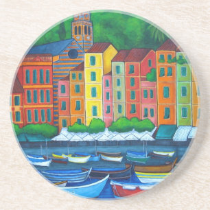 Lisa LorenzによるPortofino Coasterのカラー コースター