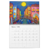 Lisa Lorenzカラフルによる2ページのカレンダー カレンダー (2月 2026)