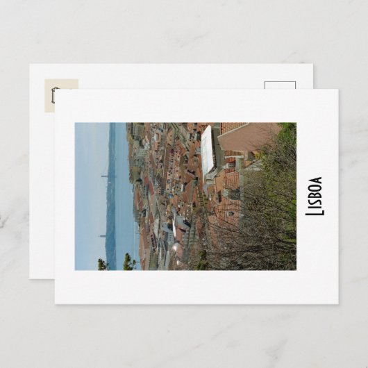 Lisboa Postcard ポストカード (正面/裏面)