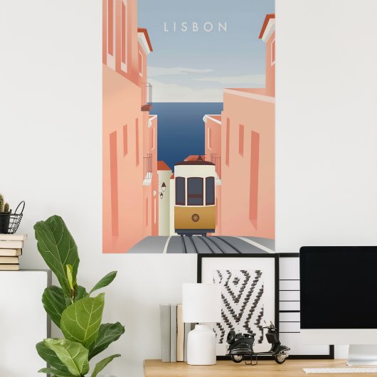 Lisbon ポスター (ホームオフィス)