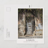 Lisbon, Doors of the World, Travel Postcards ポストカード (正面/裏面)