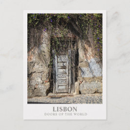 Lisbon, Doors of the World, Travel Postcards ポストカード