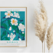 Lisbon Flower Market Botanical ポスター