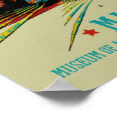 Lisbon MAAT museum illustration Portugal Poster ポスター (角)