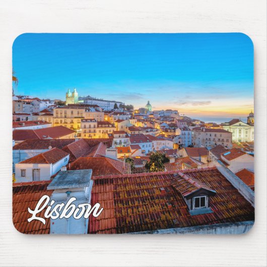 Lisbon, Portugal マウスパッド (正面)