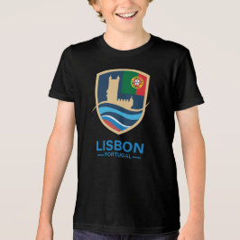 Lisbon Portugal Europe トライブレンドTシャツ