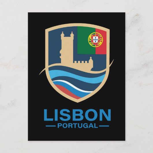 Lisbon Portugal Europe ポストカード (正面)