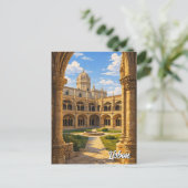 Lisbon Portugal Jerónimos Monastery ポストカード (スタンド正面)