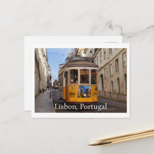 Lisbon Portugal Postcard ポストカード (正面/裏面インサイチュ)