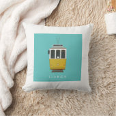 Lisbon Tram Pillow クッション (ブランケット)