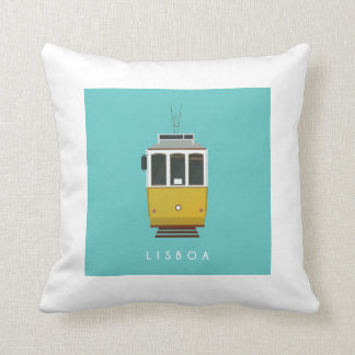 Lisbon Tram Pillow クッション
