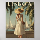 Lisbon vintage fashion ポスター (正面)