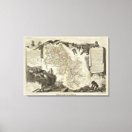 L'Isereについて キャンバスプリント (正面)