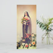 LiseuxグリーティングカードのSt Therese カード (スタンド正面)