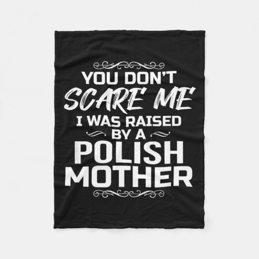 Lish Mother Raised Gift  フリースブランケット (正面)