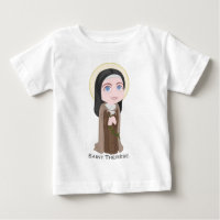Lisieuxのかわいいカトリック教徒の聖者テレーズ