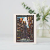 Lisieux France Vintage Poster 1930 ポストカード (スタンド正面)