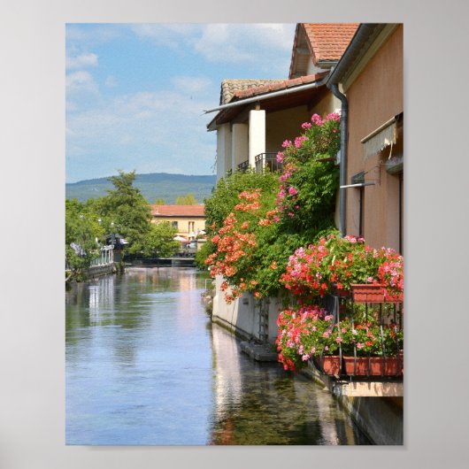 L'Isle sur la Sorgue in France ポスター (正面)