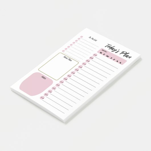 Lista de verificación de planificación ポストイット (アングル)