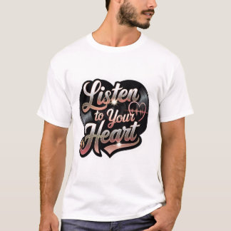 Listen you Heart Tシャツ