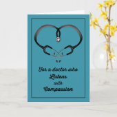 Listens国民の医者日医者の カード (黄色い花)