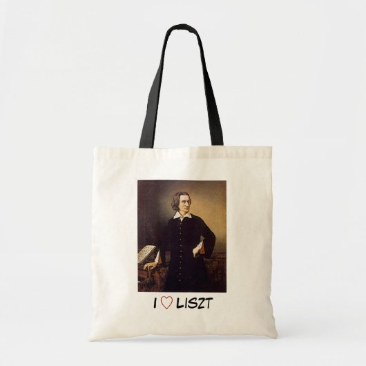 Liszt、フランツ トートバッグ (正面)